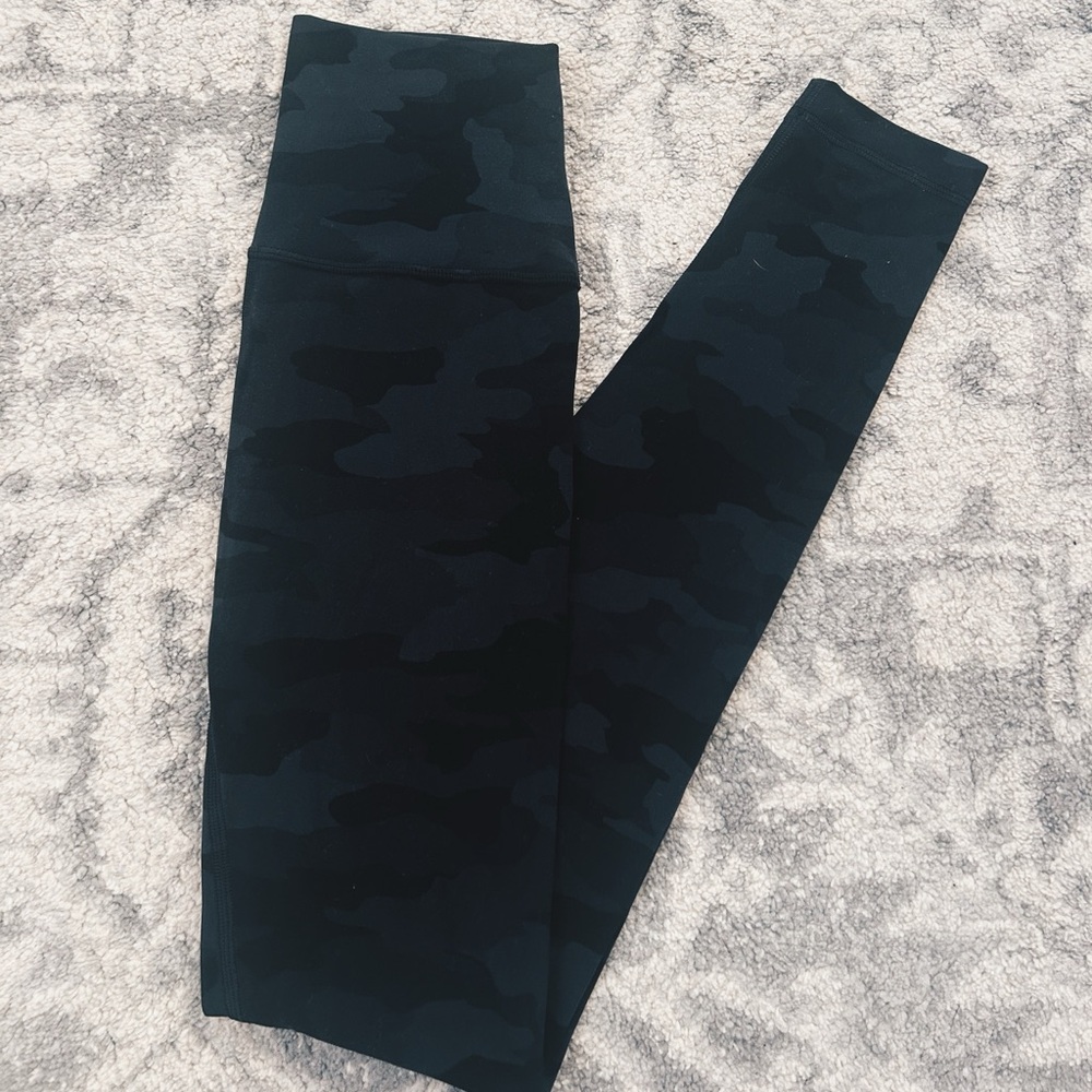 Lululemon Camo High Rise Leggings